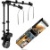 Тримач для ламп Repti-Zoo Dual Light Bracket LH023D подвійний кронштейн для тераріуму 360°