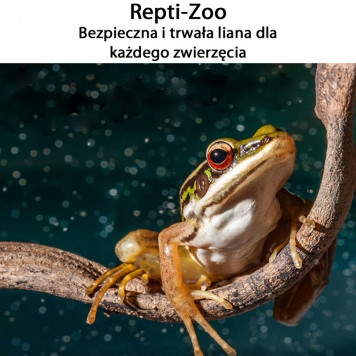 Ліана гнучка з листям для тераріуму Repti-Zoo Jungle Vines 150см (RV0418)-6