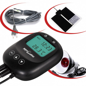 Цифровий термостат з таймером Repti-Zoo Digital Thermostat & Timer (THC20) для тераріумів і акваріумів-1