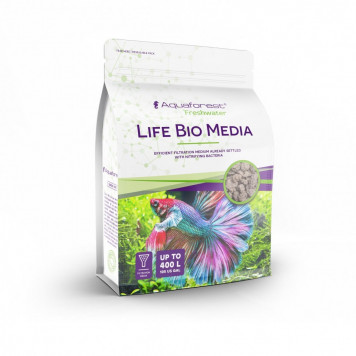 Наповнювач для біологічної фільтрації з бактеріями Aquaforest Life Bio Media 1л. (739368)