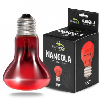 Інфрачервона нагрівальна лампа Terrario Nangola Red Night Light 25W-2