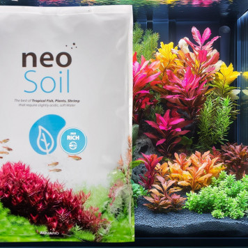 Грунт активний для акваріуму Neo Soil Plant No CO2 RICH 8л. - без потреби у CO₂-2