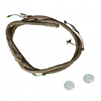 Ліана гнучка з листям для тераріуму Repti-Zoo Bend-A-Branch Vine 150см (RV0415)-3