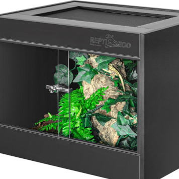 Тераріум з ПВХ Repti-Zoo Terrarium PVC 60x45x45 см (CN604545PN) скляними дверцятами для рептилій і амфібій-4