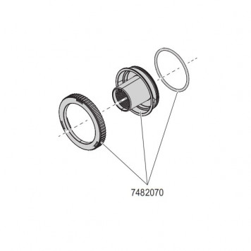 Кришка насоса для Eheim FLOW 3500 і Eheim compactON 3000 (7482070)-1