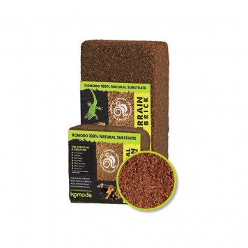 Підкладка з кокосового волокна Komodo Tropical Terrain Brick 4л (46000) для тераріуму-2