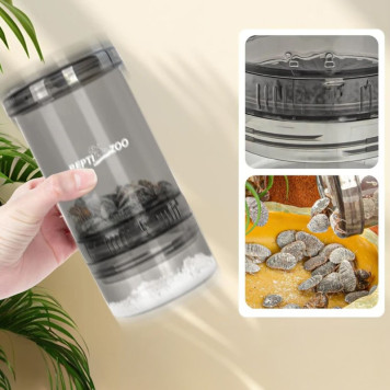 Вітамінізатор, шейкер Repti-Zoo Vita-Calcium (GMB01) для обробки кормових комах кальцієм і вітамінами-2