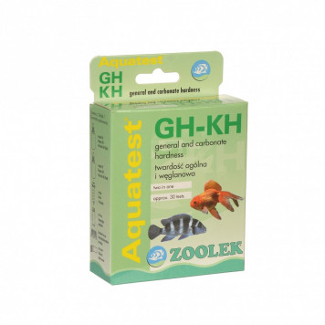 Тест жорсткість води Zoolek Aquatest GH-KH (1010)-1