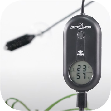Термогігрометр електронний з Wi-Fi Repti-Zoo Smart Wi-Fi thermo-hygrometer (ZSH105)-6