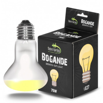 Лампа точкового нагріву Terrario Bogande Basking Sun Light 75w з UVA-променями для рептилій і тераріумів-2
