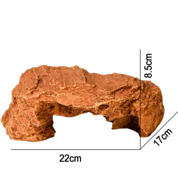Декорація криївка Terrario Mountain Shelf M 22x17x8,5см (23188)-1