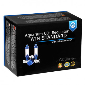 Редуктор CO2 Aquario BLUE TWIN Standard на два виходи-1