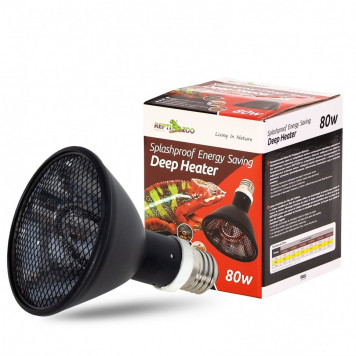 Випромінювач тепла Repti-Zoo Deep Heater 80W інфрачервоний обігрівач для тераріуму (PAR95080)-3