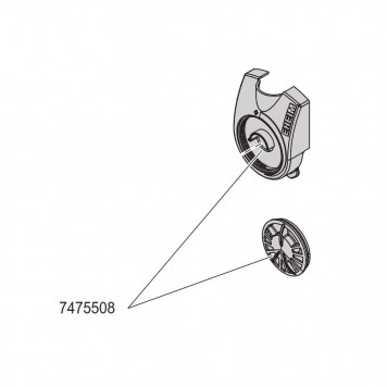 Корпус насоса для Eheim compactON 300/600 (7475508)-1
