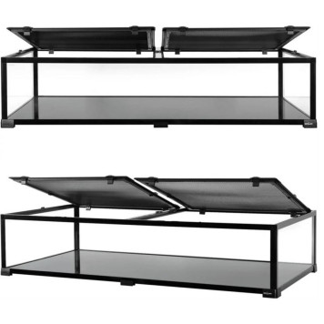 Тераріум Repti-Zoo Super Vision 360 120x45x30 см (RKE1204530) - скляний тераріум для рептилій та амфібій-3