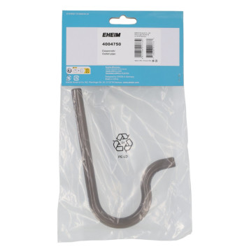 Трубка вихідна Eheim outlet pipe 12/16 антрацит (4004750)-2