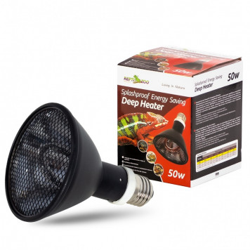 Випромінювач тепла Repti-Zoo Deep Heater 50W інфрачервоний обігрівач для тераріуму (PAR95050)-3