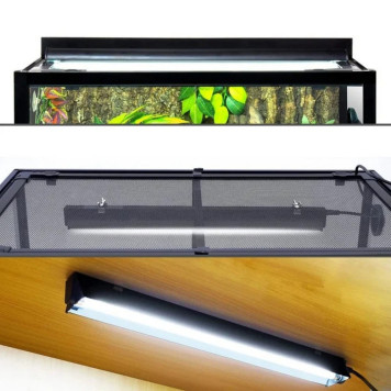 Світильник з лампою T5 Repti-Zoo Lighting Combo Smart KIT 10.0 UVB 8W 31.5 см (ZAT2808ST) для рептилій-2