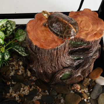 Декоративний фільтр-водоспад Repti-Zoo Turtle Filter Tree (GLB10) у формі кореня для амфібій і тераріумів до 70 літрів-6