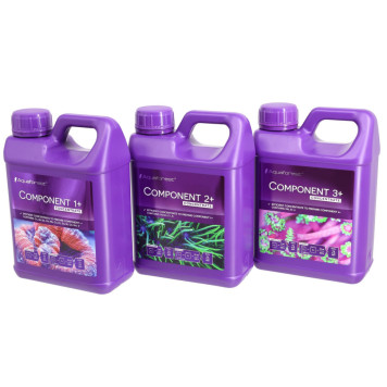 Мікро і макроелементи для морського акваріуму Aquaforest Component Concentrate 1+2+3+, 3x1л - набір для методу Баллінга-1