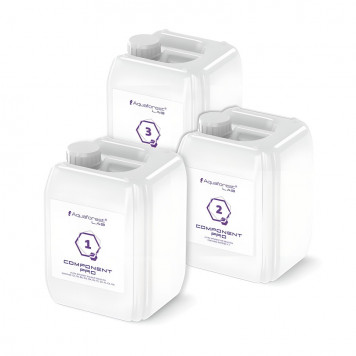 Мікро і макроелементи для морського акваріуму Aquaforest Components Pro 1,2,3, 3x5л (739566)-1