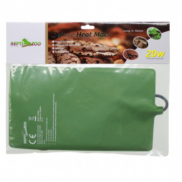 Нагрівальний мат, водонепроникний Repti-Zoo Deluxe Mats 20W 20x35см для тераріумів, котів, собак, птахів та рослин