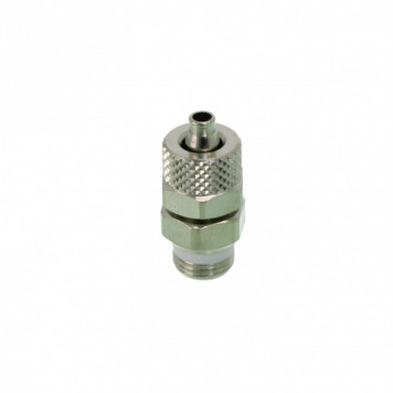 Фітинг з 1/8 під шланг 4/6мм Camozzi 1511 6/4 - 1/8 (1511 6/4-1/8)