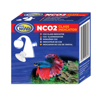 Скляний індикатор CO2, дропчекер Aqua Nova (NCO2-GLASS-INTERNAL)-1