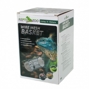 Овальний захисний кошик для лампочки Repti-Zoo 12x20см (WB09)-1