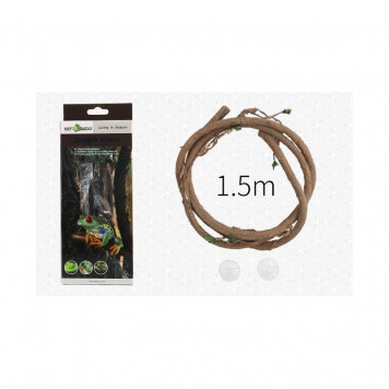 Ліана гнучка з листям для тераріуму Repti-Zoo Bend-A-Branch Vine 150см (RV0415)-6