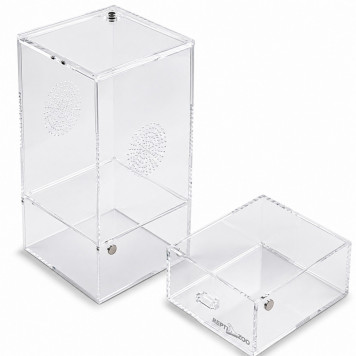 Террариум акриловый Repti-Zoo Easy Clean Acrylic ACR46 10×10×20 см для насекомых, пауков-7