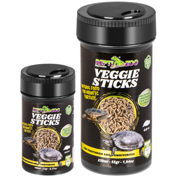 Корм рослинний для черепах з вітамінами Repti-Zoo Veggie Sticks 250мл.-4