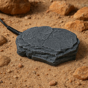 Нагрівальний камінь з регулятором температури Repti-Zoo Dimmer Heat Rock 12W 20x27x3 см (AHR0612P) для тераріумів-2