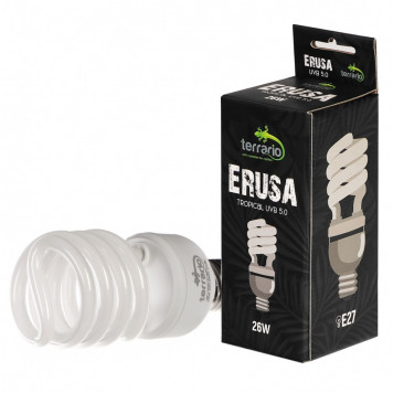 Люмінесцентна лампа Terrario Erusa Tropical UVB 5.0 26W  для тропічних рептилій та амфібій-3