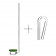 Розпилювач для компресора Aquario Neo Diffuser Special Air Green L + U Clip