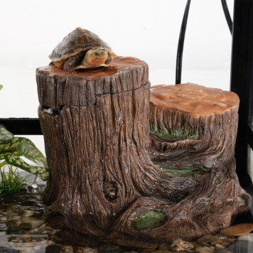 Декоративний фільтр-водоспад Repti-Zoo Turtle Filter Tree (GLB10) у формі кореня для амфібій і тераріумів до 70 літрів-5