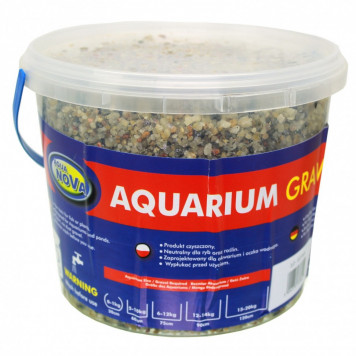 Грунт для акваріуму Aqua Nova NCG-5 RIVER 3-5мм 5кг 3л.-1