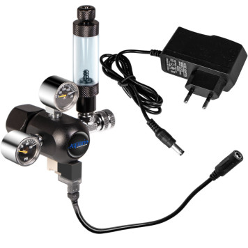 Комплект CO2 без балону Aquario Professional 2.0 з електроклапаном-4