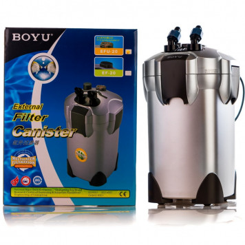 Зовнішній фільтр з УФ-лампою BOYU EFU-20 до 400л (EFU-20)-1