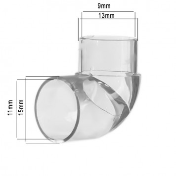Коліно Aquario Neo Unit Connector M для NEO FLOW M-2