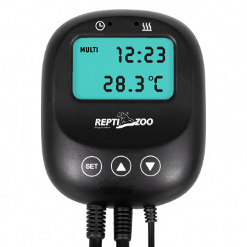 Цифровий термостат з таймером Repti-Zoo Digital Thermostat & Timer (THC20) для тераріумів і акваріумів-4