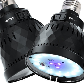 Лампа LED Repti-Zoo Desert and Tropical UVB 5.0 UVB 10.0 5W для тераріумів (LEDU04)-1