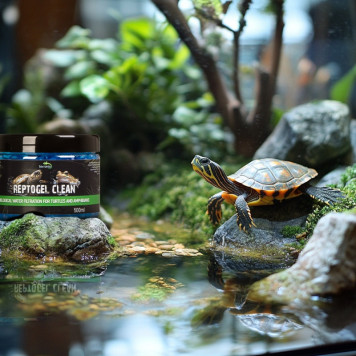 Бактерії в гельових кульках для черепах і рептилій Terrario ReptoGel Clean 500мл.-7