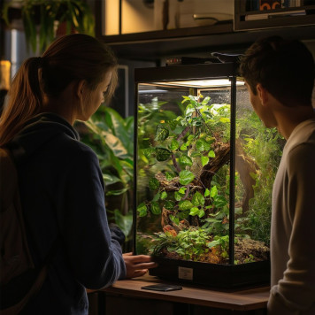 Штучна рослина, звисаючий плющ Terrario 80см (354)-4