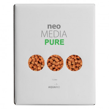 Наповнювач для біофільтрації з нейтральним pH Aquario Neo Media Pure Mini 1л.-4