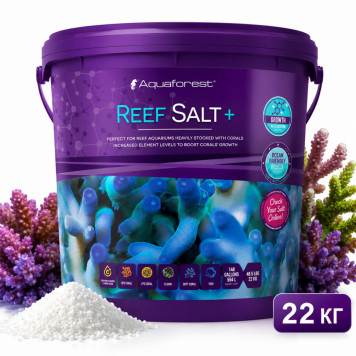 Соль морская для SPS и LPS кораллов Aquaforest Reef Salt Plus 22 кг с повышенным Ca, Mg и KH-3