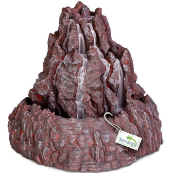 Декорація фонтан Terrario Volcano Fountain 22x23x21см (232321)-5