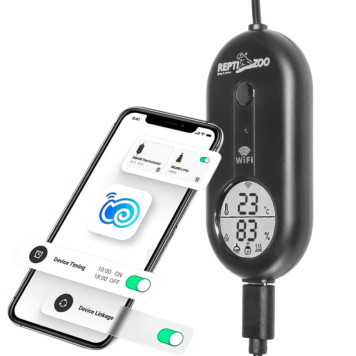 Термогігрометр електронний з Wi-Fi Repti-Zoo Smart Wi-Fi thermo-hygrometer (ZSH105)-2