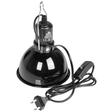 Світильник глибокий рефлекторний Terrario Biosphere Light 75W для локального обігріву тераріумів з керамічним патроном E27-1