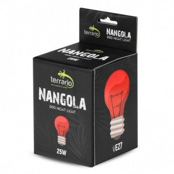 Інфрачервона нагрівальна лампа Terrario Nangola Red Night Light 25W-4